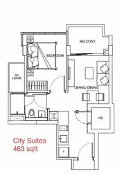 City Suites (D12), Apartment #397498091